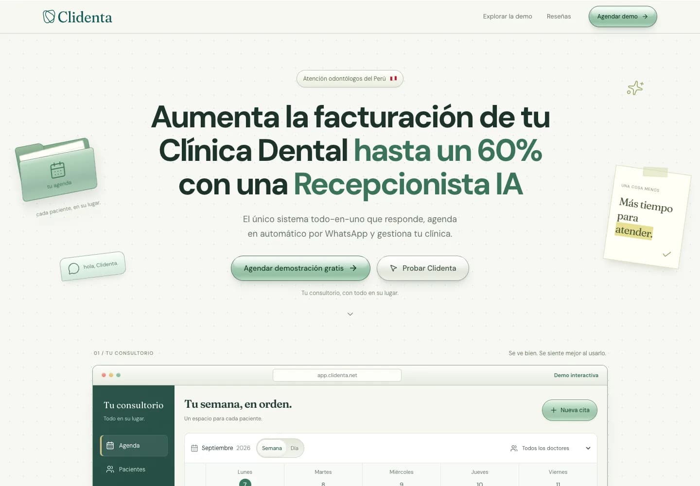 Vista previa de clidenta.net